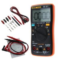 AN8008 AN8009 Auto Range Digital Multimeter 9999 counts  AC/DC Ammeter Voltmeter Ohm Transistor Power multi meter Test