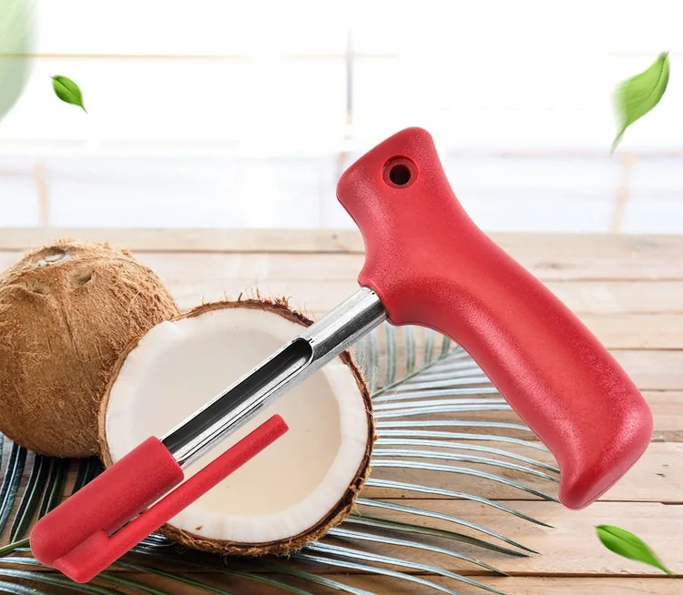 

Useful Stainless Steel Coconut Opener Coconut Opening Driller Cut Knife Hole Kitchen Accessories W9256