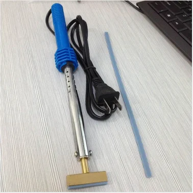 5pcs/lot Soldering Iron Welding Gun Tool with Solder T-head Rubber strip for LCD Pixel Repair Ribbon Cable