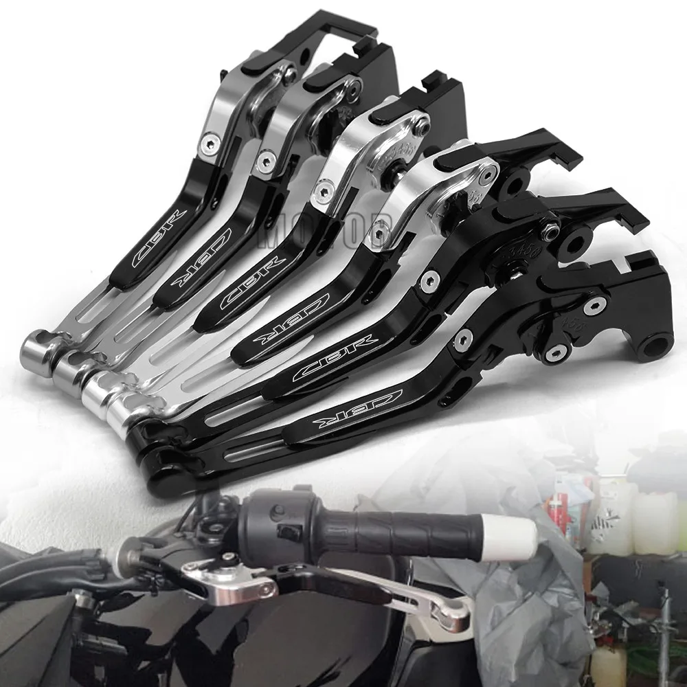 Motorcycle CNC Fold Brake Clutch Levers For Honda CBR900RR CBR250 MC19 MC22 CBR400 NC23 NC29 CBR600 CBR900 Adjustable Folding