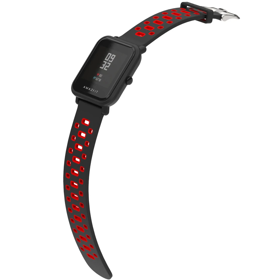 Ремешок, совместимый с Amazfit GTS/BIP/GTR/Stratos Pace 2, силиконовый спортивный браслет Smart Band для Huami Amazfit, браслеты 20/22 мм