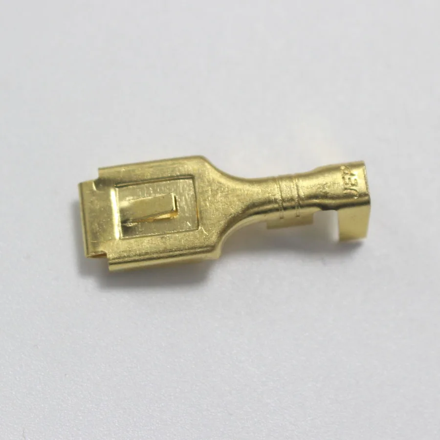 20 قطعة 7.8 إدراج محطات الربيع 7.8 مللي متر الذاتي قفل النحاس تجعيد محطة لملحقات موصل #2