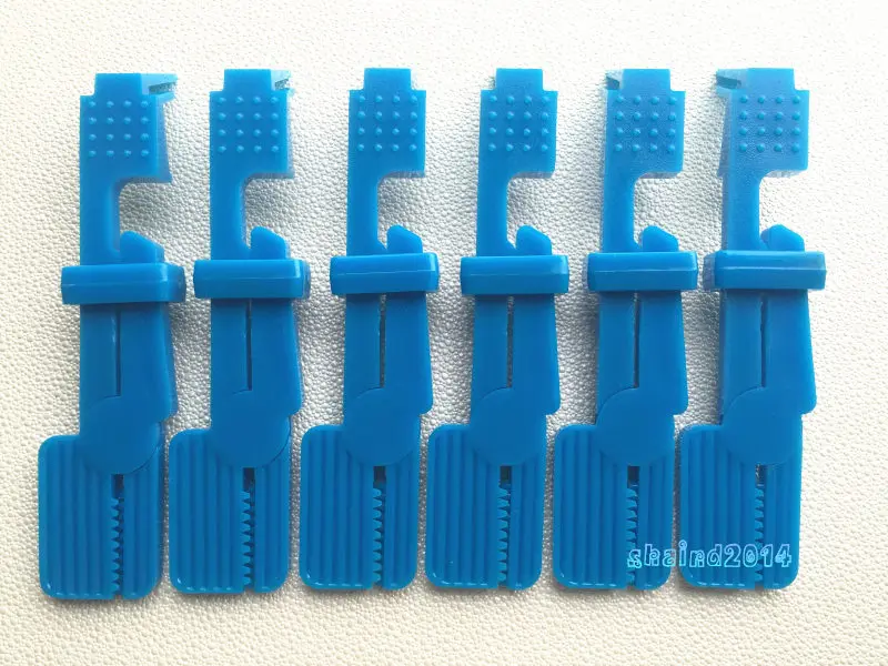 

10 pcs Dental Clinic Blue Plastic X-Ray Film Holder Clip Autoclavable Instrument