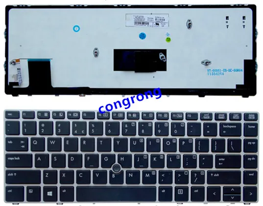 

Laptop keyboard F HP EliteBook Folio 9470 9470M 9480 US Version with backlight