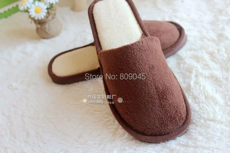 Autumn winter  shoes  Home slippers winter slipper, fleece slipper long flush warming  homing slippers, indoor shoes  p010-1