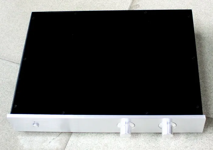 

WA12 Amplifier Aluminum Case Box Shell Chassis for Audio Amps DIY 425x313x70mm