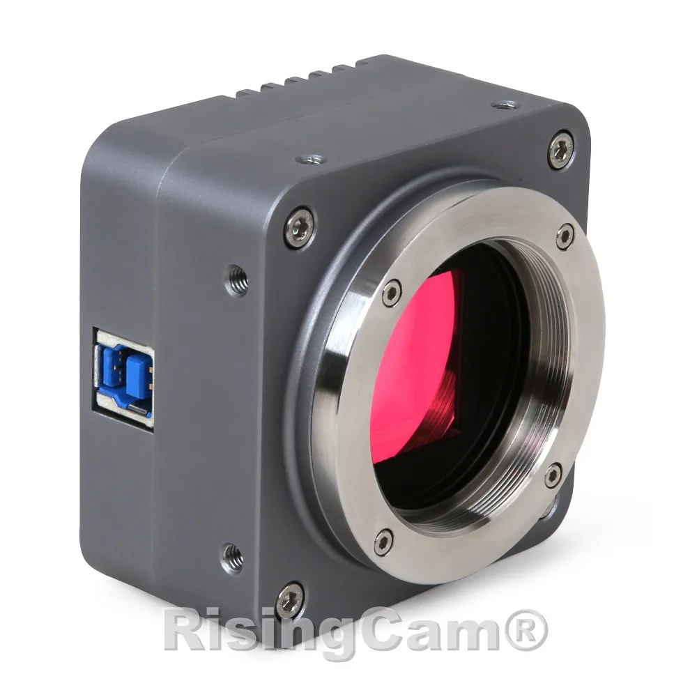 BigEYE USB3.0 10MP imx294 4/3" CMOS Digitalmikroskopkamera mit M42- und C-Mount für trinokulares biologisches Mikroskop – Detail 4