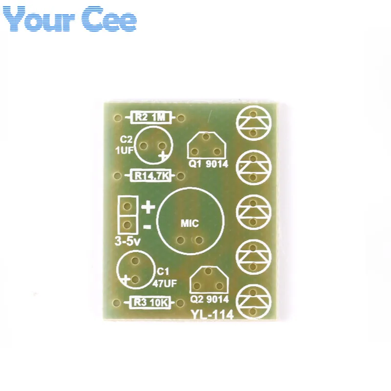 Voice Control LED Melody Light LED DIY Electronic Production Kit Component Parts Design