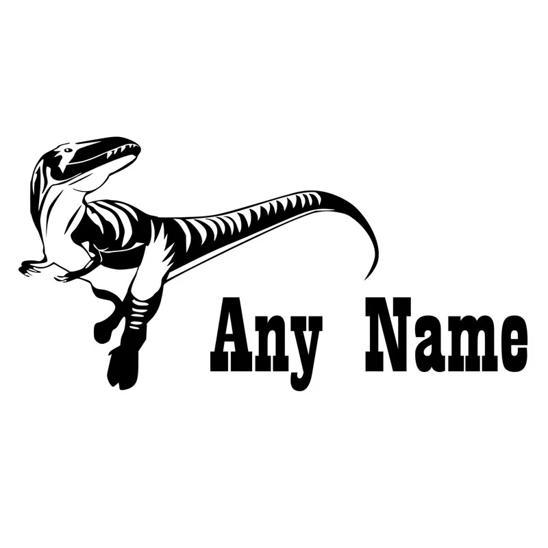 

New Wall Decals Vinyl Stickers Home Decor Animal Dinosaur Wall Stickers Adhesive Customized Name Kids Murals
