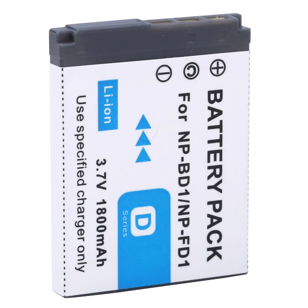 4Pcs PROBTY NP-BD1 NP BD1 Battery for Sony Cyber-shot DSC-G3 T2 T70 DSC-T75 DSC-T77 DSC-T90 DSC-T200 DSC-T300 DSC-T500 Camera