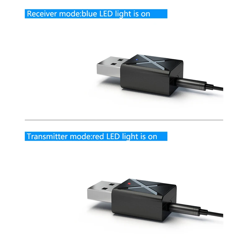 ZF169 KN320 5.0 Bluetooth Thu Phát Không Dây Mini 3.5mm Stereo Bluetooth Adapter Thu Cho Xe Hơi Phát Cho TIVI