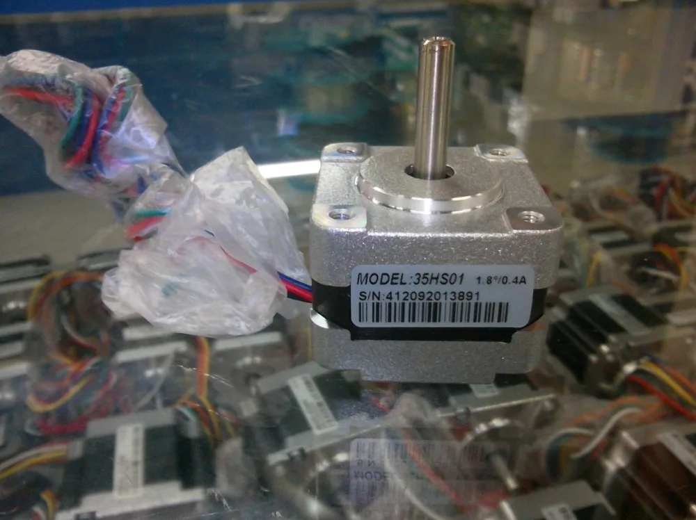 New Genuine Leadshine 2 phase hybrid stepper  motor 35HS01 Standard NEMA 14 dimensions can out 0.1NM small stepper motor