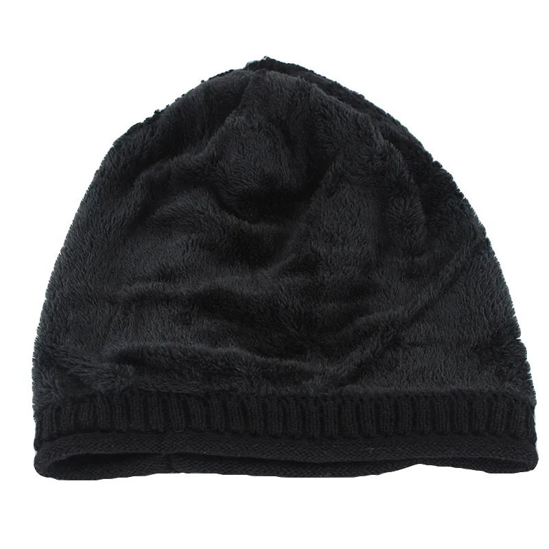 New Style Fashion Men Winter Warm Hat Caps Casual Wool Brand Cotton Beanies For Adult Hip Hop Knitted Men Hats Bonnet Sale