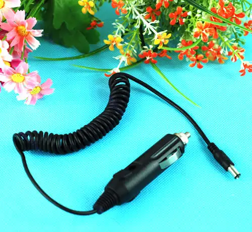 Car Styling 1PC Black New Car Auto Vehicle 12V 5.5 2.1mm Power Adapter Cord