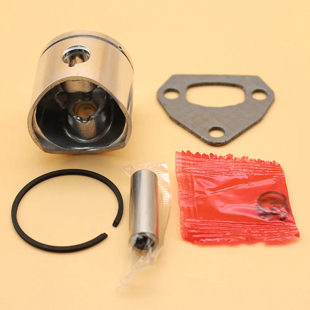 38mm Piston Ring Muffler Gasket Kit For Husqvarna 136 136LE 137 137E 36 142 142E Chainsaw Engine Motor Parts motosierra gasolina