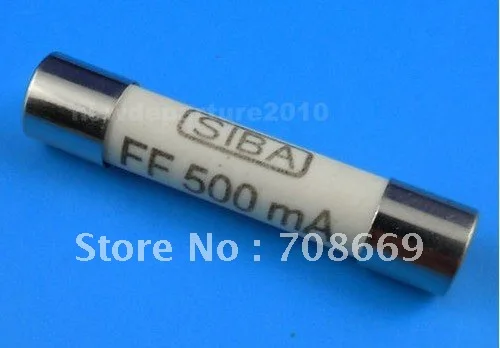 1Pcs 6mm x32mm FF500MA 0.5A 1000V SIBA Ceramic Fuse