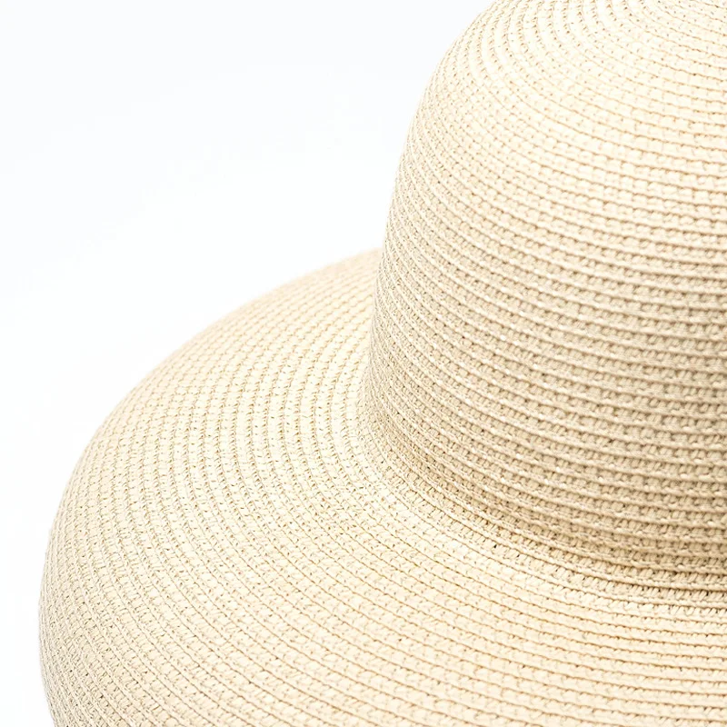 Women Sun Hats Wide Brim Clcohe Summer Straw Hats New Natural Black fashion Floppy Beach Boater Hat Cap Kentucky Derby Hats