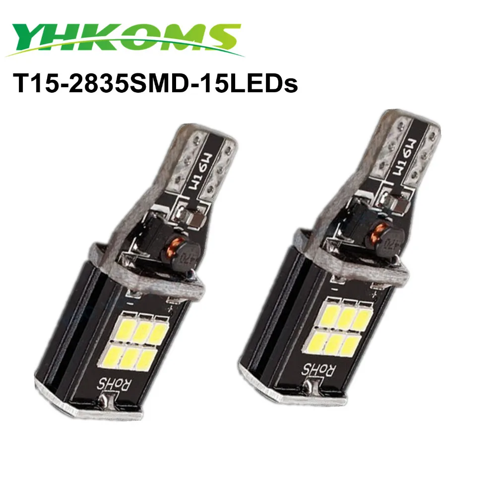 

Сверхъяркий набор микросхем YHKOMS 2835 SMD, чистый 6000K белый 912 T15, резервные светодиодные лампы заднего хода, сигнал поворота