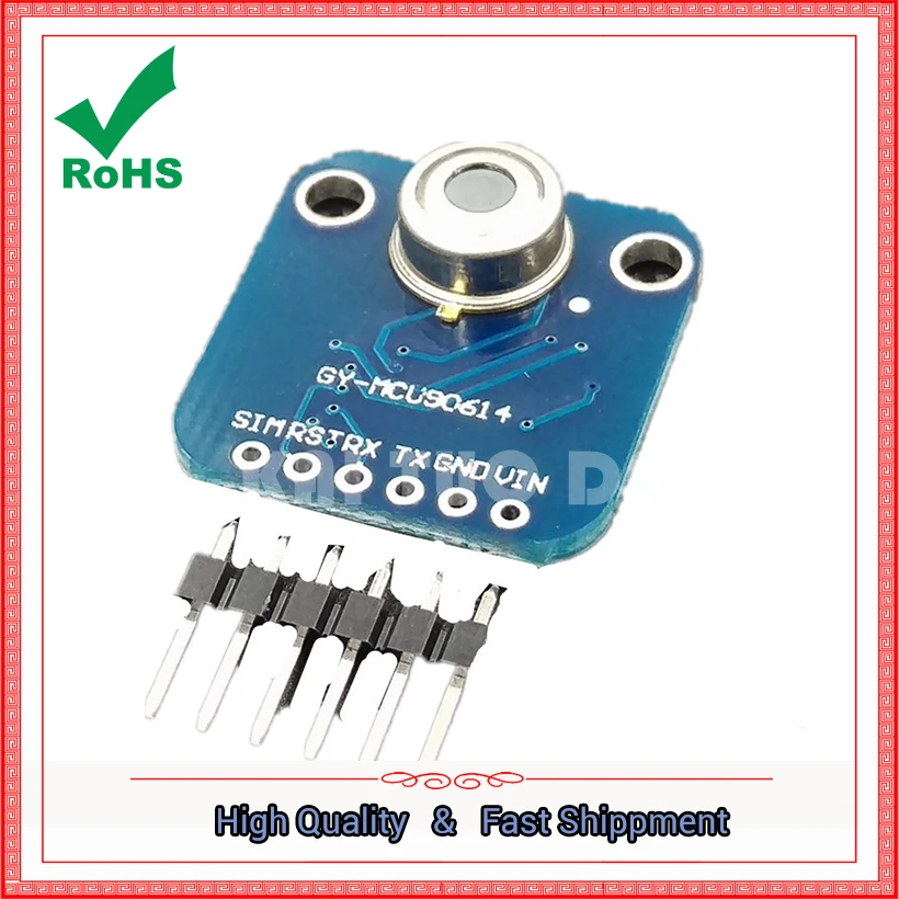 

GY-MCU90614-BAA Serial Port non-contact Infrared Temperature Measurement Module MLX90614-BAA Board