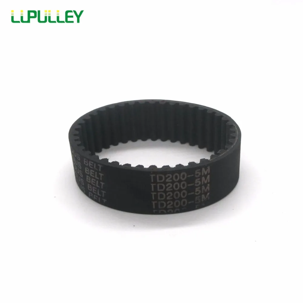 LUPULLEY HTD5M Timing Belt Synchronous Drive Rubber Belt 170/175/180/200/220/225-5M 10/15/20/25mm Width Teeth Pitch 5mm 2pcs