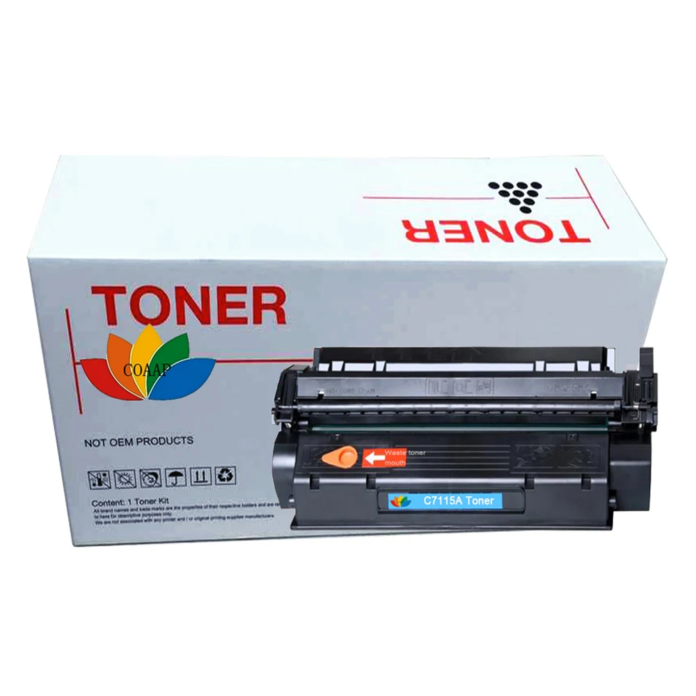 cartucho de toner compativel para impressora canon lbp1210 c7115a 7115a hp laser jet 1000 1005 1200 1220 3300 3380mfp 3330 01