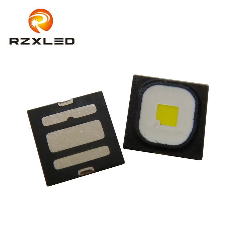 50 sztuk/partia czarna płaska LUW HWQP H9QP-5M8M-HNJN-1 biała dioda 3W do reflektorów LED Laser Night Vision