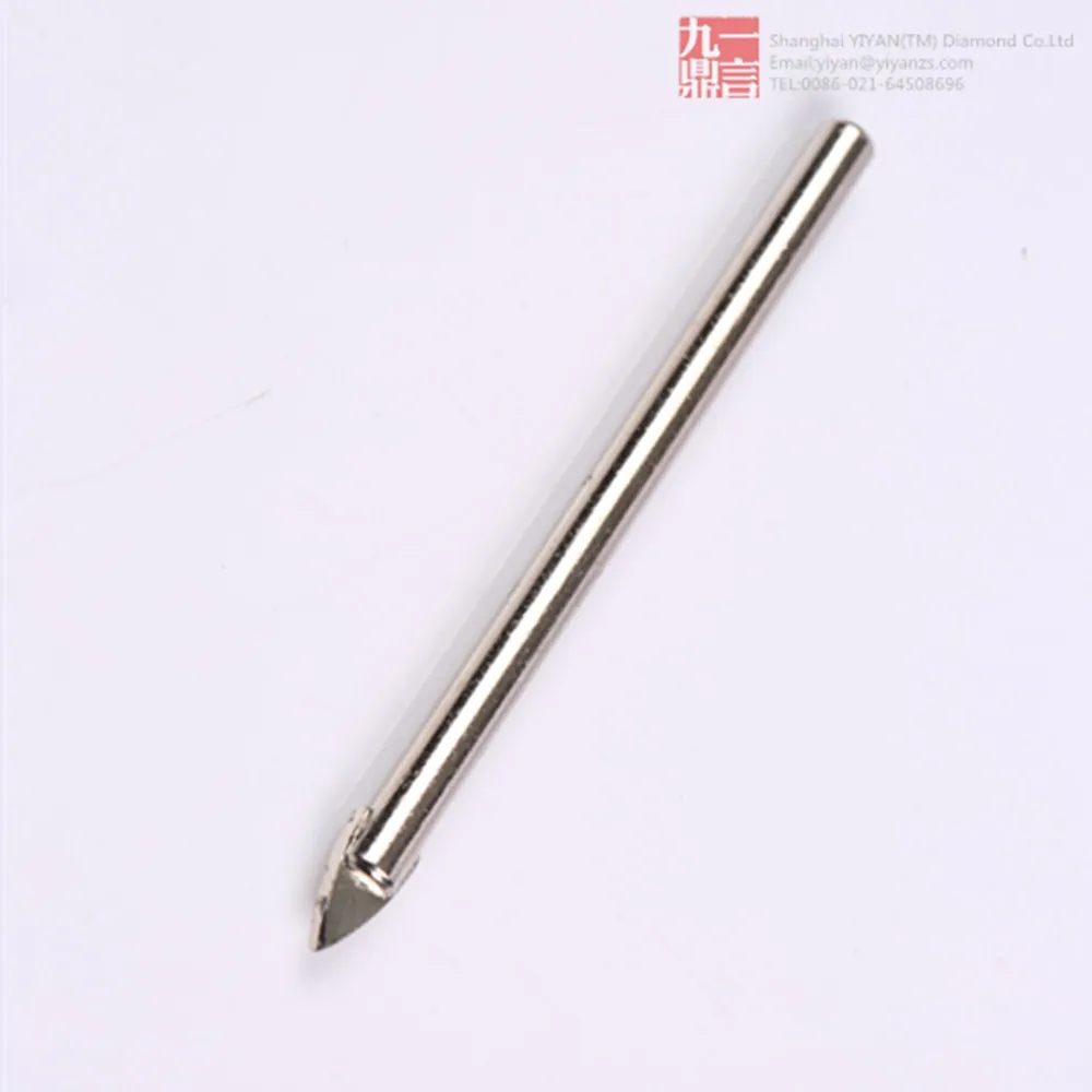 5pcs/lot Hole Drills carbide spear-point tip glass tile marble drill bit 8mm best selling free shipping