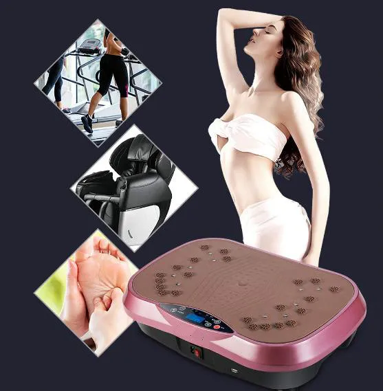 Beautiful buttock power plate weight household multi-function shape body machine mute vibration to lose weight