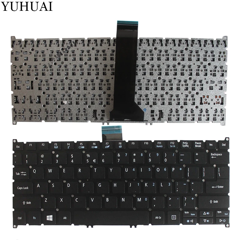 NEW US  Keyboard for Acer Aspire V5-111P E3-122 V3-371G MS2377  MS2381 English  laptop keyboard without Backlit