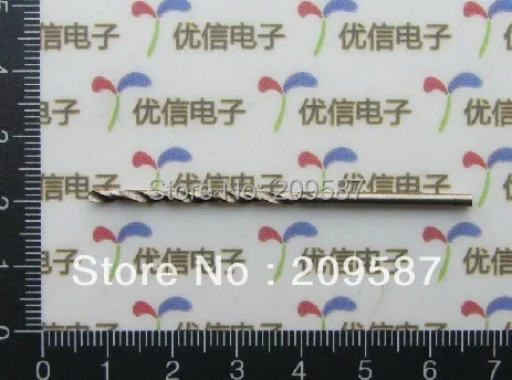 30Pcs สว่านไฟฟ้าขนาดเล็ก Bit/Straight Shank Twist เจาะ,เส้นผ่านศูนย์กลาง2.0มม.