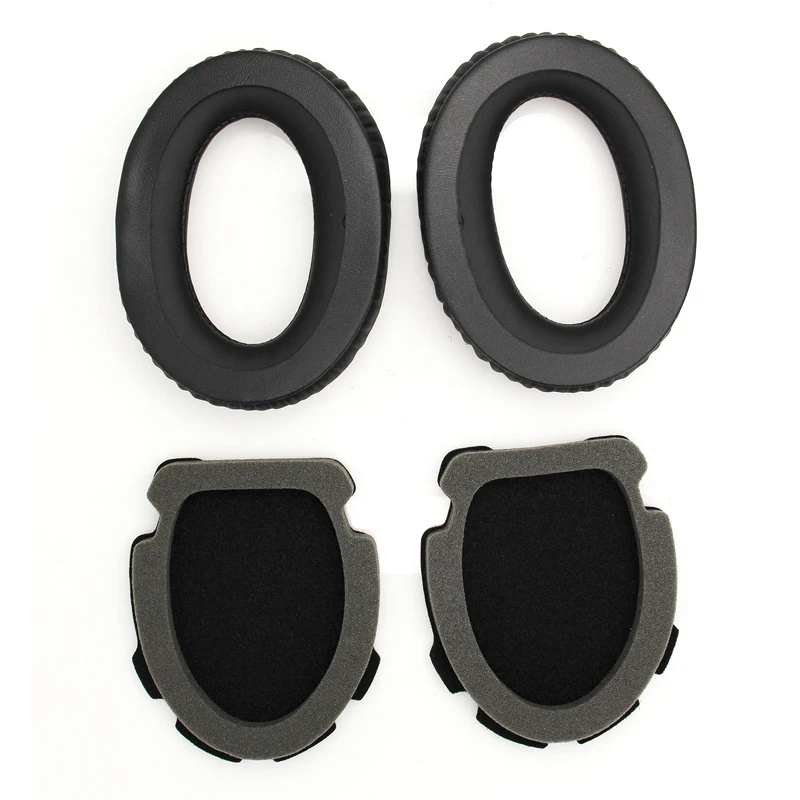 ANJIRUI หัวฟองน้ำชุดหูฟังสำหรับ bo se Aviation Headset X A10 A20 หูฟังหนังชุดชุดฟองน้ำ