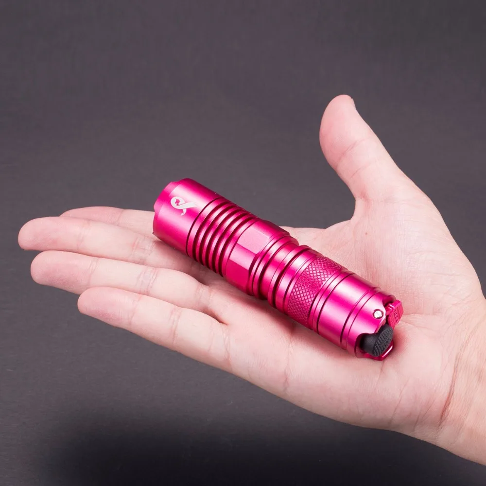 2026 Wholesale NITECORE P05 Pink Black 18350 U2 LED Law Enforcement Military Precise Flashlight MINI Self-Defense