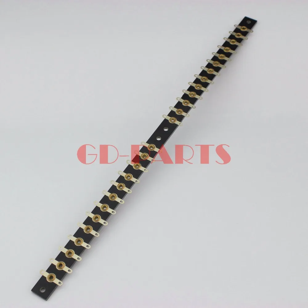 1PC 300x12mm 26 pins/150x12mm 13pins Tag Bord Streifen Revolver Bord terminal Lug Bord Für Hifi Rohr Audio Gitarre AMP DIY Projekt