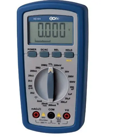 100% Digital Multimeter VC104 All Ranges Protection High Accuracy Self-Restoring Digital Multimeter