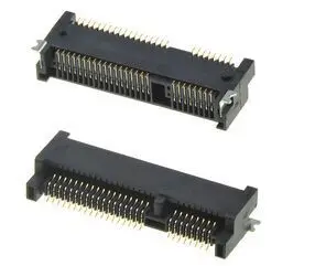 

10pcs/lot 52Pin Mini Pcie connecter 4.0H can through Reflow soldering Provide a package library in the stock