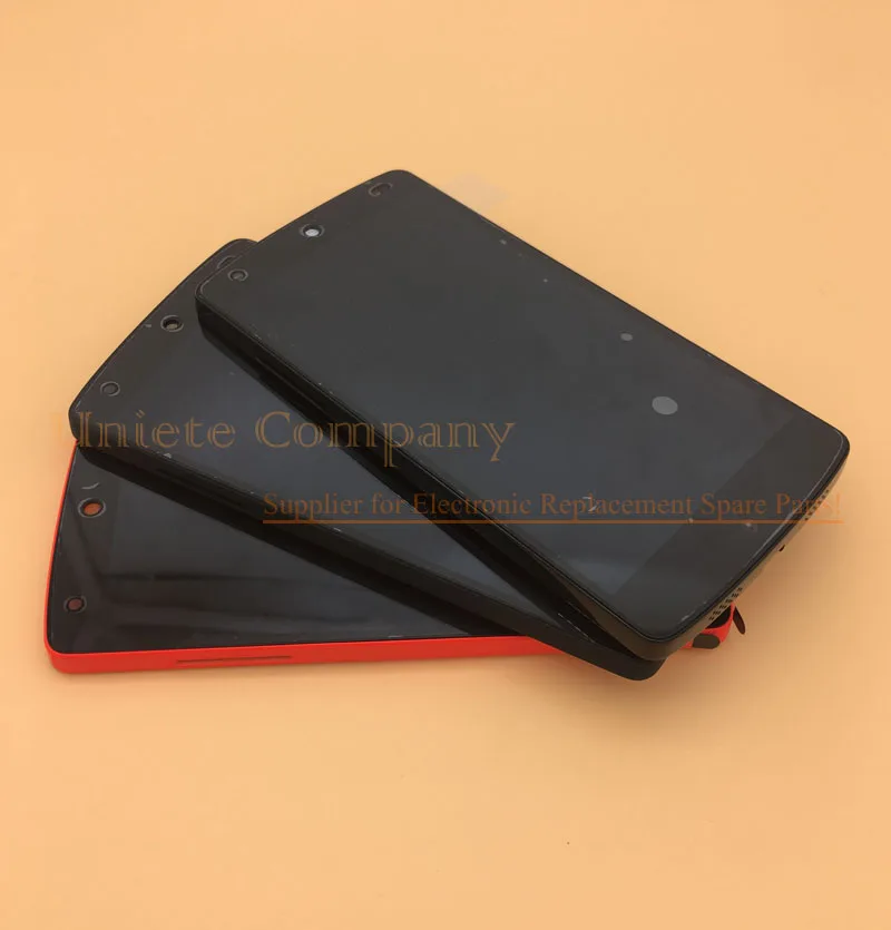 100% 테스트 한 원본 LG Google Nexus 5 D820 D821 LCD 디스플레이 디지타이저 터치 패널 스크린 어셈블리 프레임 교체