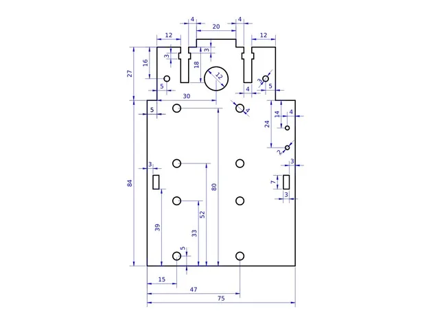 Funssor FLSUN Cube aluminum X carriage printing head carriage for upgrade FLSUN Cube 3D printer parts