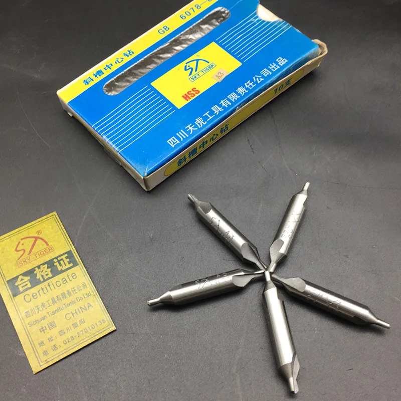 1pc HSS  Center Drills 60 Degree Countersink Drill Bits Set Tool 1.5mm 2.0mm 2.5mm 3mm 4mm