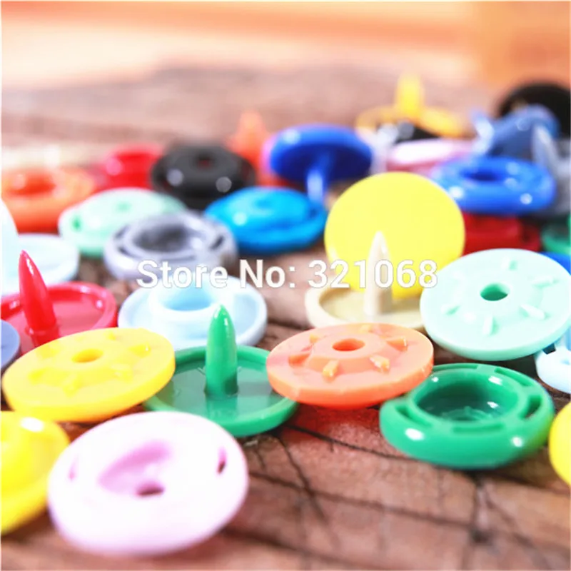 160 sets/lot KAM T8 plastic snap button quilt cover sheet button to package the rain the button garment accessories