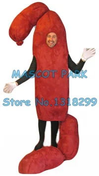 SAUSAGE LINKS mascot costume adult size wholesale cartoon fast food sausage hot dog theme anime cosply 2910