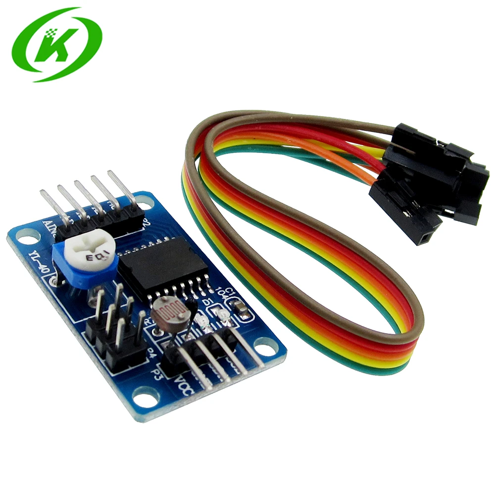 1pcs PCF8591 AD / DA Conversion of Digital Converter Module Temperature Illumination