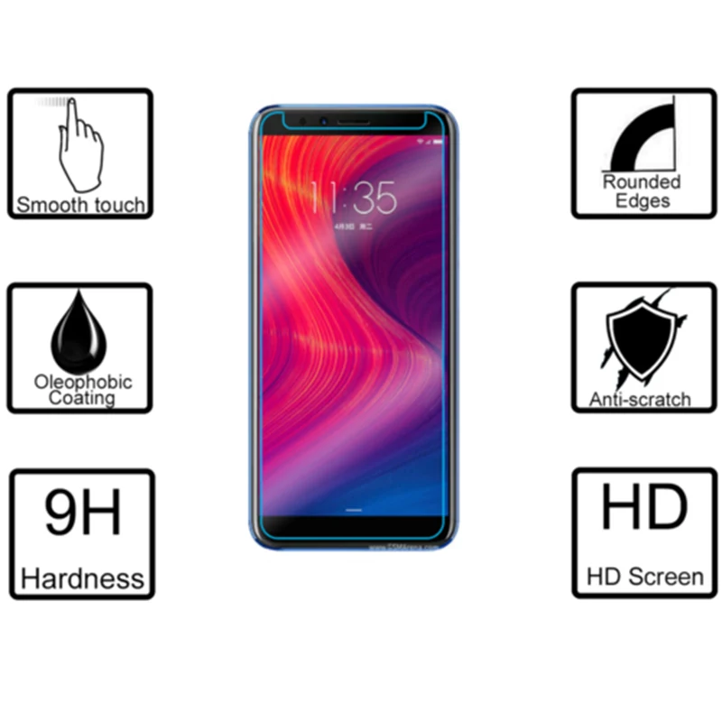 Tempered glass For Lenovo K5 play / K5 2018 / K320T protector phone protection flim Screen protection 2.5D 0.26mm Ultra-thin