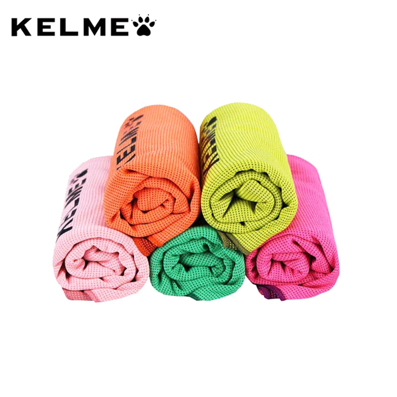 KELME High Quality Quick Dry Cool Sports Towels Gym Basketball Soccer Swimming Travel Walking Hike Towel Microfibre K044