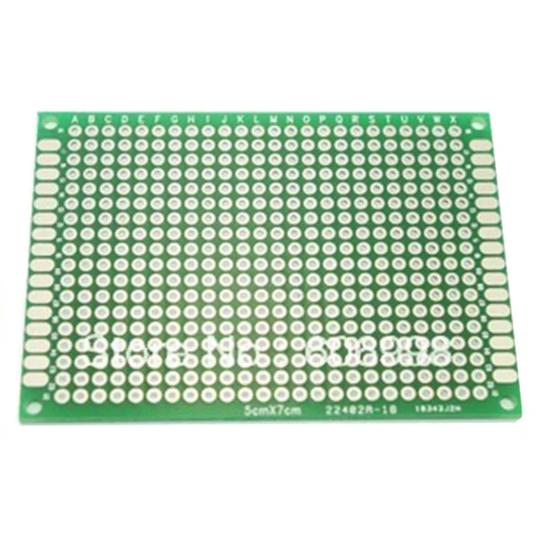 4pcs/lot  4x6 5x7 6x8 7x9 Double Side Prototype PCB Universal Printed Circuit Board Protoboard For Arduino