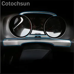 Cotochsun 3pcs/Set Auto Stainless Steel Panel Trim Decoration sticker case Fit For Volkswagen GOLF 7 MK7