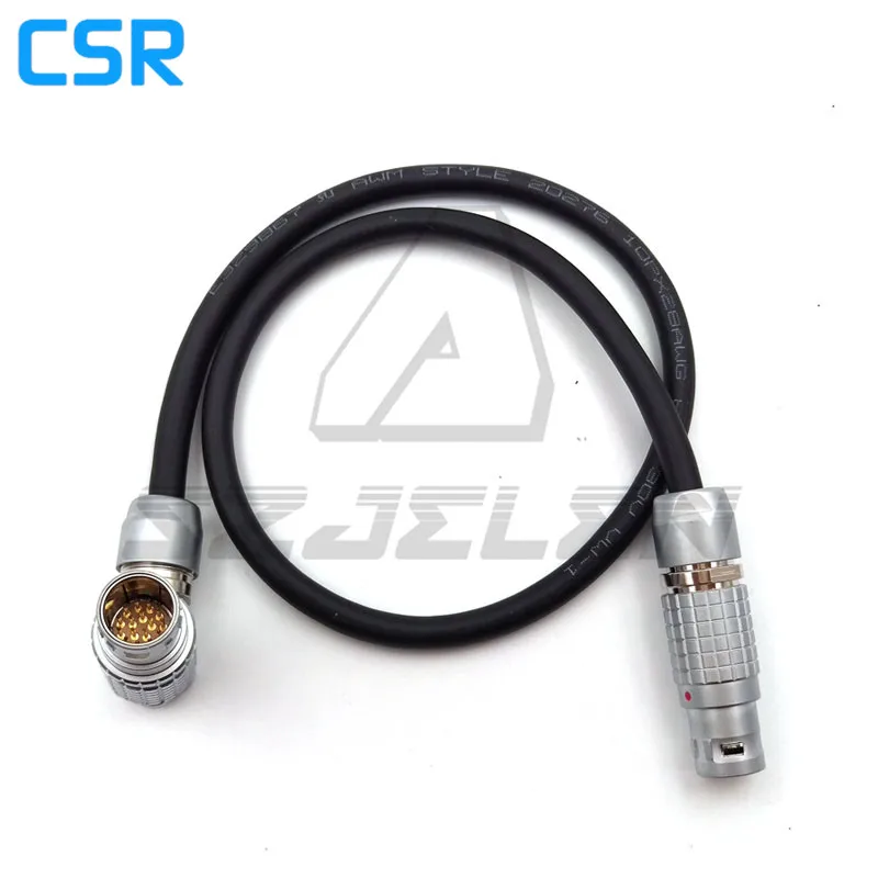 Cable de visor ARRI Alexa, cable Arri Alexa EVF (corto) - Ángulo recto a recto