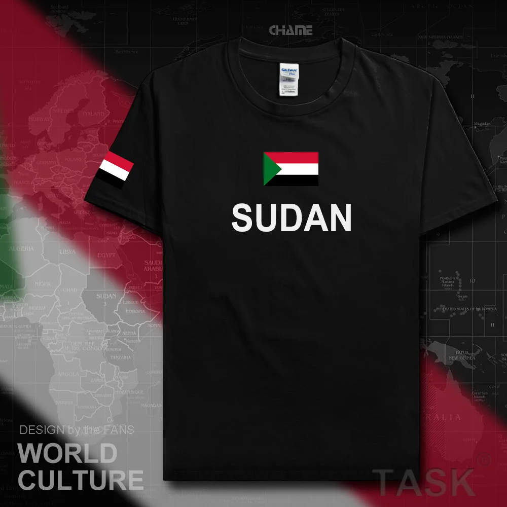 North Sudan Sudanese mens t shirts fashion 2017 jerseys nation team 100% cotton t-shirt clothing tees country sporting SDN Islam