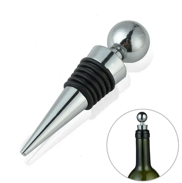 

DHL 100pcs zinc alloy Bottle Stopper Wine Storage Twist Cap Plug Reusable Vacuum Sealed ni530