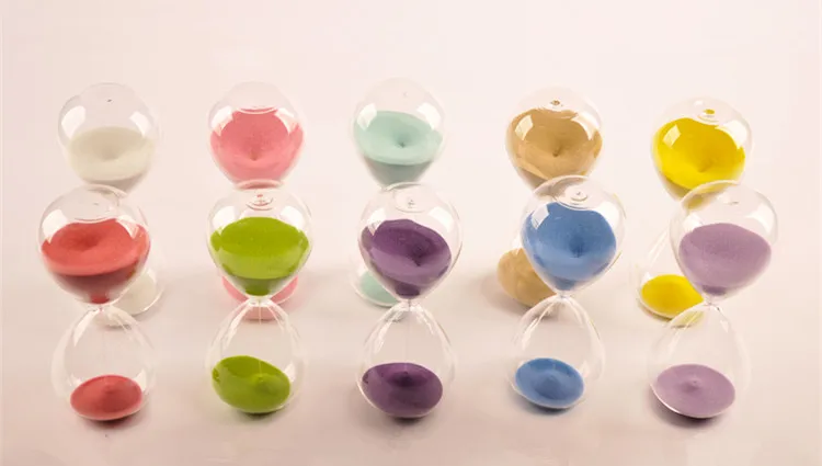 30 Minutes Transparent Glass Sand Hourglass Creative Sandglass Timer Clock Countdown Timing Valentine\'s Day Gifts Home Decor
