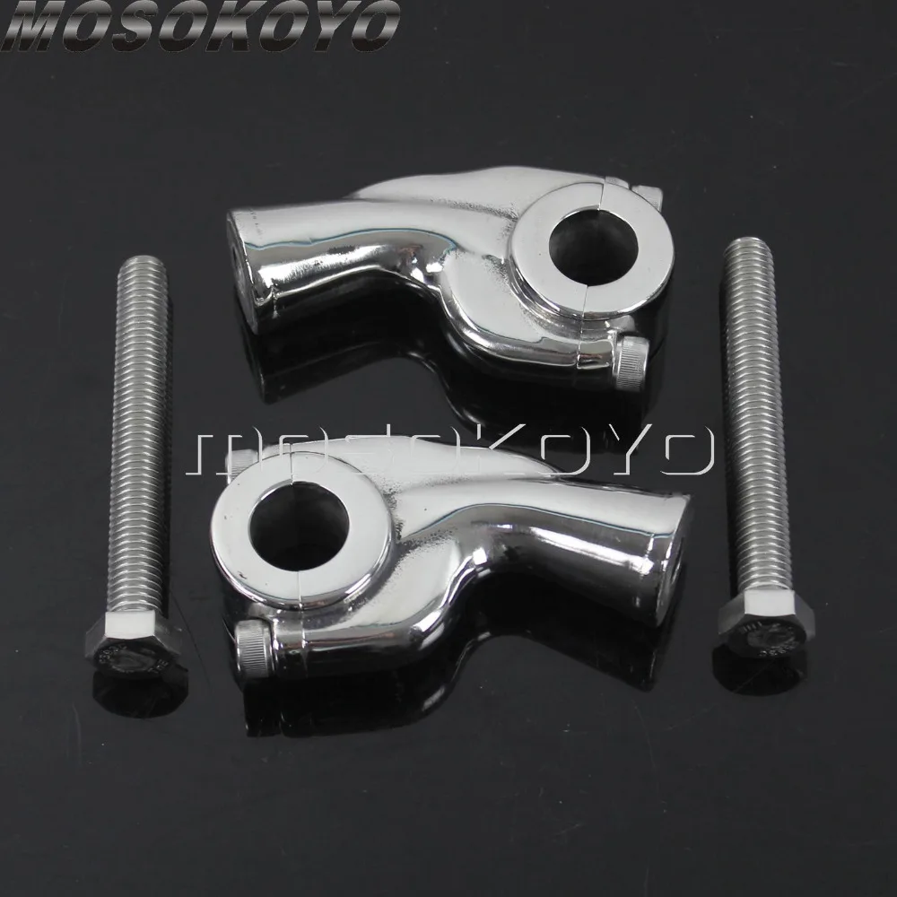 1 Pair Universal Handlebar Riser Kit Mounting Clip for Harley Honda Kawasaki Suzuki Yamaha Motorcycle 22mm 25mm 1\